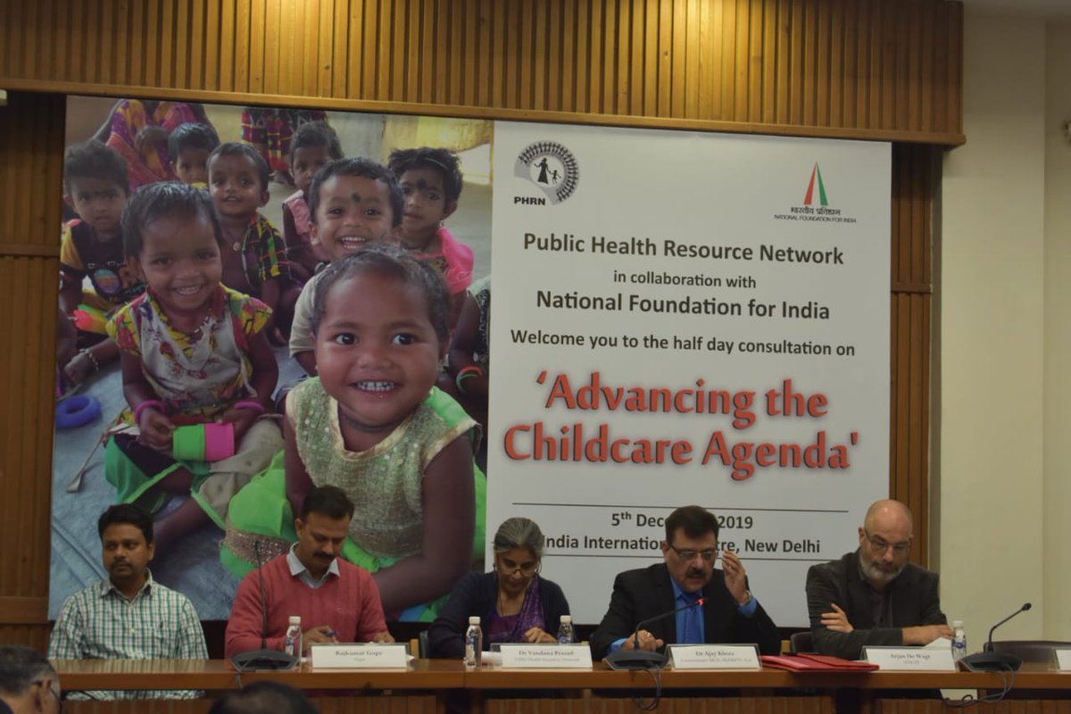 shibanand's tweet photo. Our colleague @rajkumar_gope at the consultation 'Advancing the Childcare Agenda' New Delhi presented the impact of the #Creche + #PLAMeetingCycle +#HomevisitCounselling on improvng Nutrition indicators of children under 3 years
@PrasantaTrips @sinhadipa @phrrnindia @NFI_Delhi https://t.co/7G5HuqKSbD