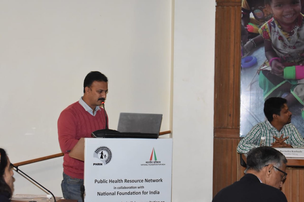 shibanand's tweet photo. Our colleague @rajkumar_gope at the consultation 'Advancing the Childcare Agenda' New Delhi presented the impact of the #Creche + #PLAMeetingCycle +#HomevisitCounselling on improvng Nutrition indicators of children under 3 years
@PrasantaTrips @sinhadipa @phrrnindia @NFI_Delhi https://t.co/7G5HuqKSbD