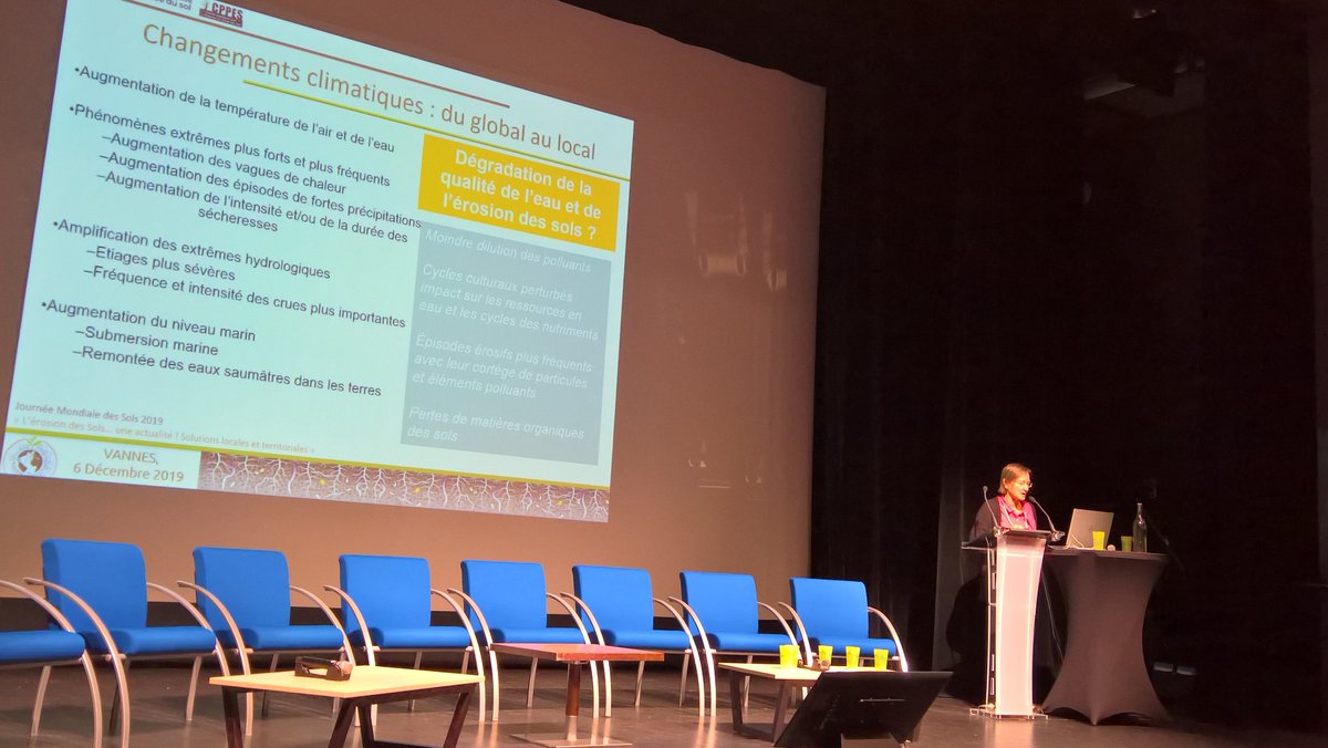 Sol_InstAgro's tweet photo. Grand succès de la Journée Mondiale des Sols organisée par l' Association Française pour l'Etude des sols (Afes) à Vannes : Les enjeux liés à l'érosion des sols et les solutions locales et territoriales. https://t.co/CNUKLMlTAS