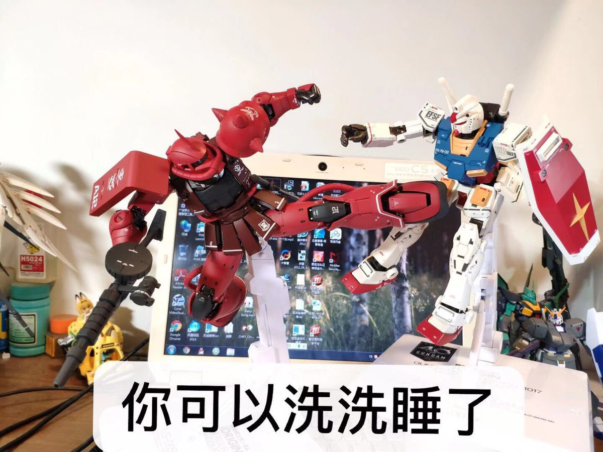 Amdussias's tweet photo. #Gunpla #GUNDAM #gundam 
Screw you😈 https://t.co/dAlV8WeOGe
