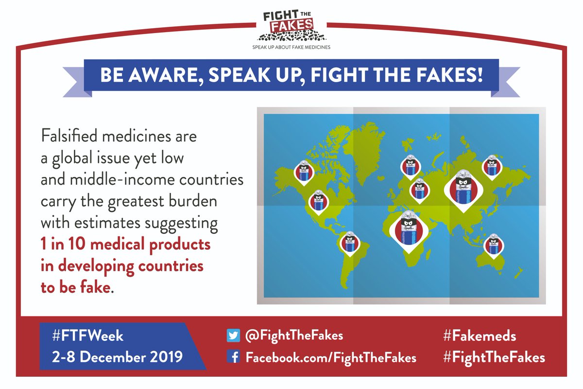 Fight against fake medicines is far from won #FTFweek
