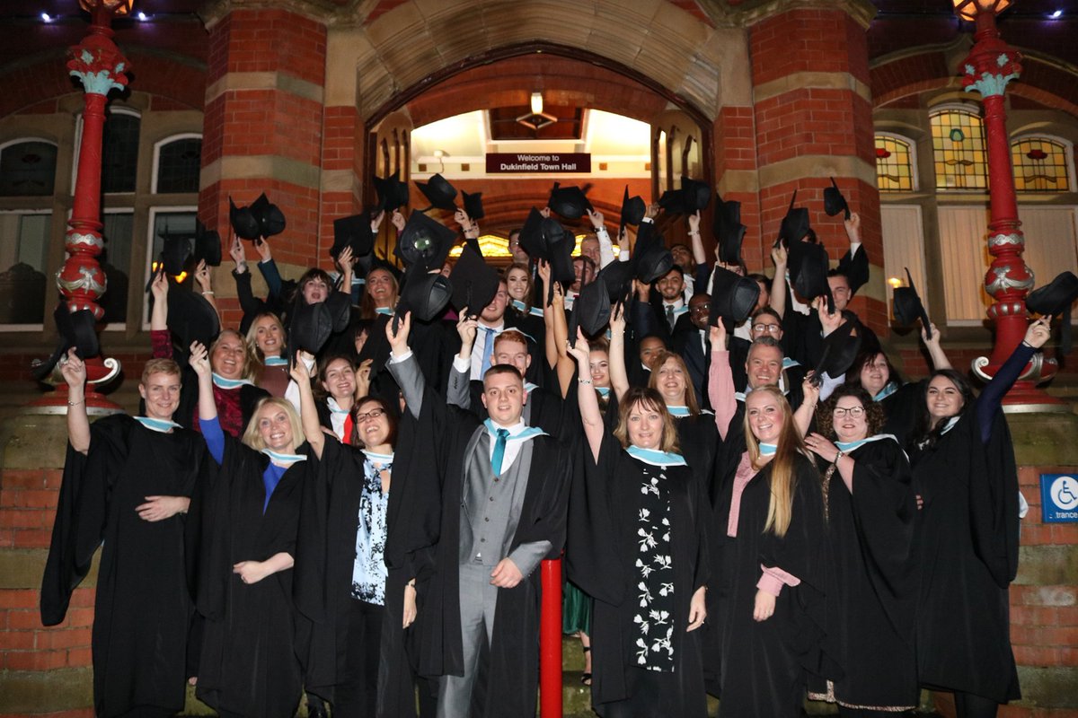 TamesideCollege's tweet photo. YOU DID IT! Congrats class of '19. Yesterday our HE students enjoyed their graduation at Dukinfield Town Hall. We are so proud of you all. Thank you to our amazing guests & @DavidPowellHud #ICanBe #TCGrad2019 https://t.co/ivUsihyX0h
