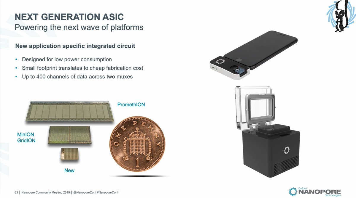 AlbertVilella's tweet photo. #nanoporeconf smaller arrays that cost pennies to produce https://t.co/aLb3R2c47s