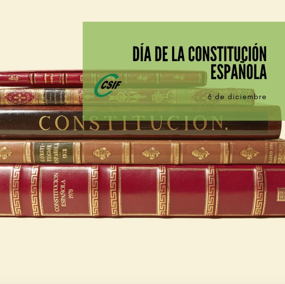 CSIFCV's tweet photo. “Todos tienen derecho a sindicarse libremente. (…) La libertad sindical comprende el derecho a fundar sindicatos y a afiliarse al de su elección.” Art. 28.1. CE (1978)
¡Feliz #DíaConstituciónEspañola!
#CSIFXti https://t.co/l5axCHgIPS