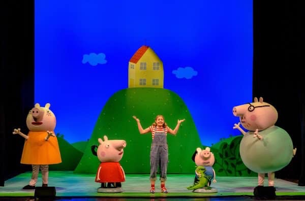 dukeofyorksLDN's tweet photo. Today at 11am is the press day for @PeppaPigLive and her Best Day Ever! Have you got your tickets yet for her festive visit to us? Performances run to 5th January 2020. https://t.co/N8CcloOEpl