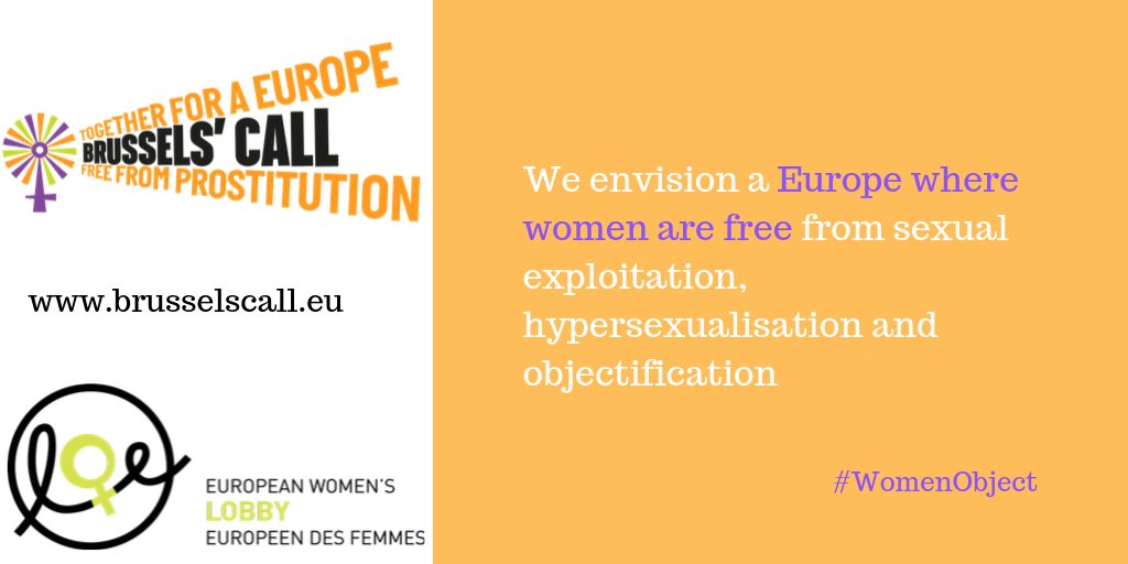 EuropeanWomen's tweet photo. We work to address the sex trade across Europe through promotion of health and exit supports for those affected by prostitution as well as holding pimps, traffickers and ‘buyers’ to account for the harms they are contributing to. #Antitrafficking #EndDemand #WomenObject https://t.co/15XIvproS4
