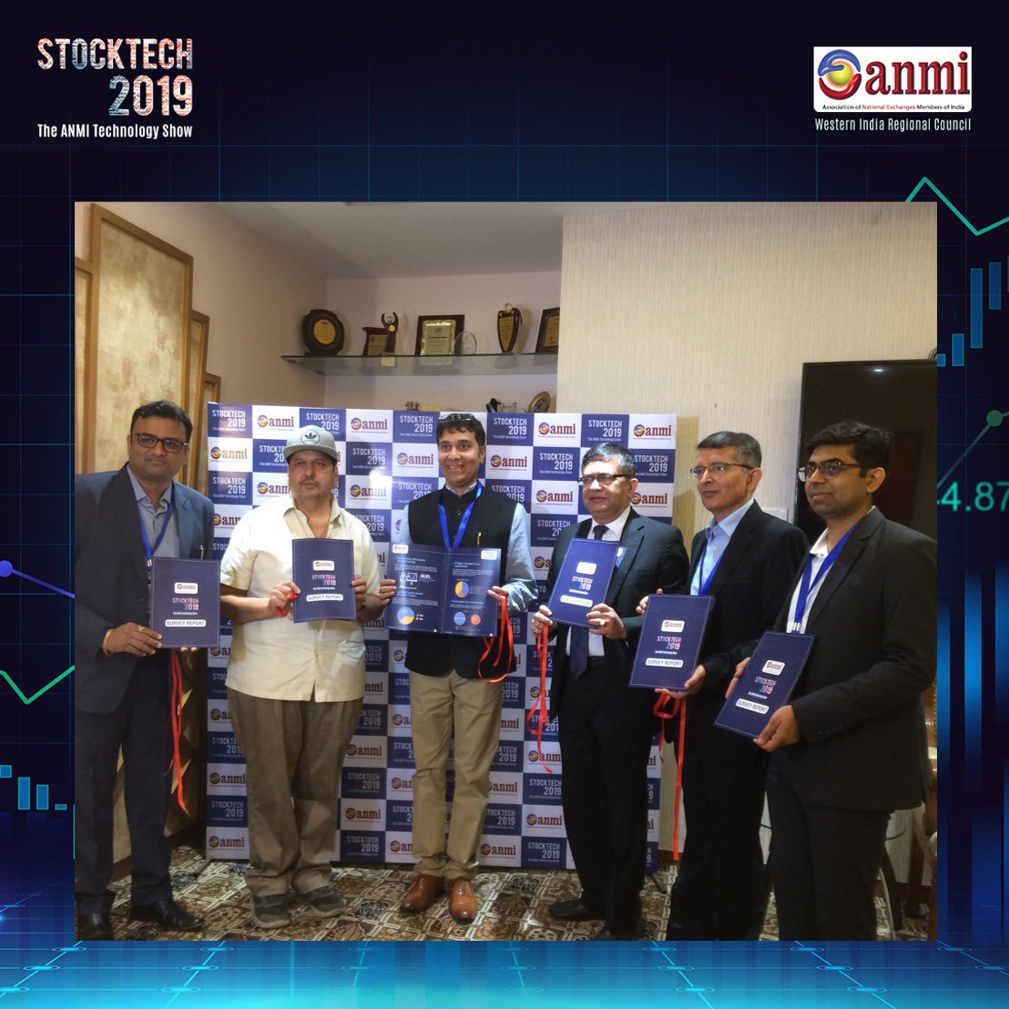 OfficialAnmi's tweet photo. Released our very 1st #StockTech survey on #technology trends atANMI #StockTech event at @BSEIndia @MPLodha @ashishchauhan @kamleshshroff @SetuShah93 @BFSI_SSC
@nsitharaman @nsitharamanoffc @maheshdes https://t.co/O4wt0uZVIB