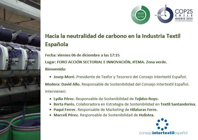 tsantanderina's tweet photo. Towards #carbon neutrality in the textile industry.
#santanderinagrup #tsmoda #techs #timeforaction #greenzone #sustainability #sustainablefabrics #enjoyfabrics #environmental #COP25Madrid #decarbonisation https://t.co/bxzo4gWsiY