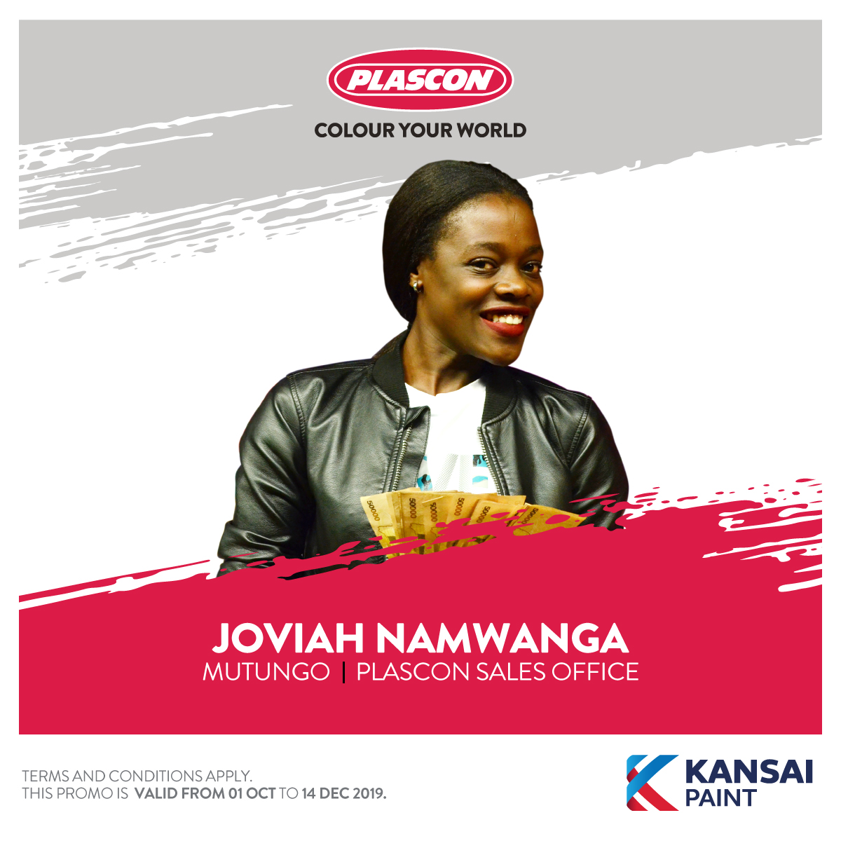 PlasconUganda's tweet image. Plascon #PaintAndWin week 7 winners. 👏👏You too could be our next lucky winner. Visit our nearest outlet, buy paint worth UGX 100,000 and stand a chance to win. #ColourYourWorld #ColourRush