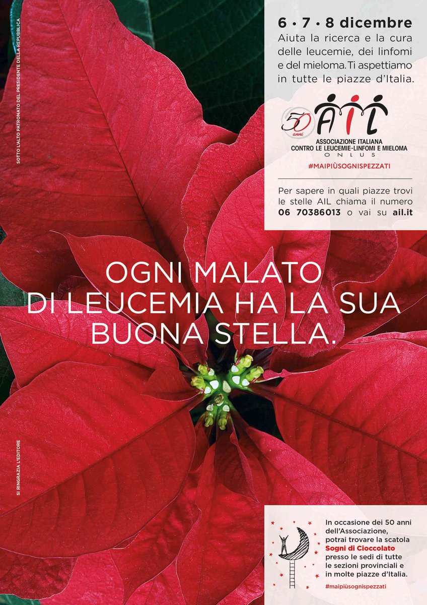 RiminiAIL's tweet photo. Oggi, Sabato e Domenica nelle piazze e nei centri commerciali della città! Una stella per la ricerca, vi aspettiamo! #riminiAIL https://t.co/6hkve4wSER