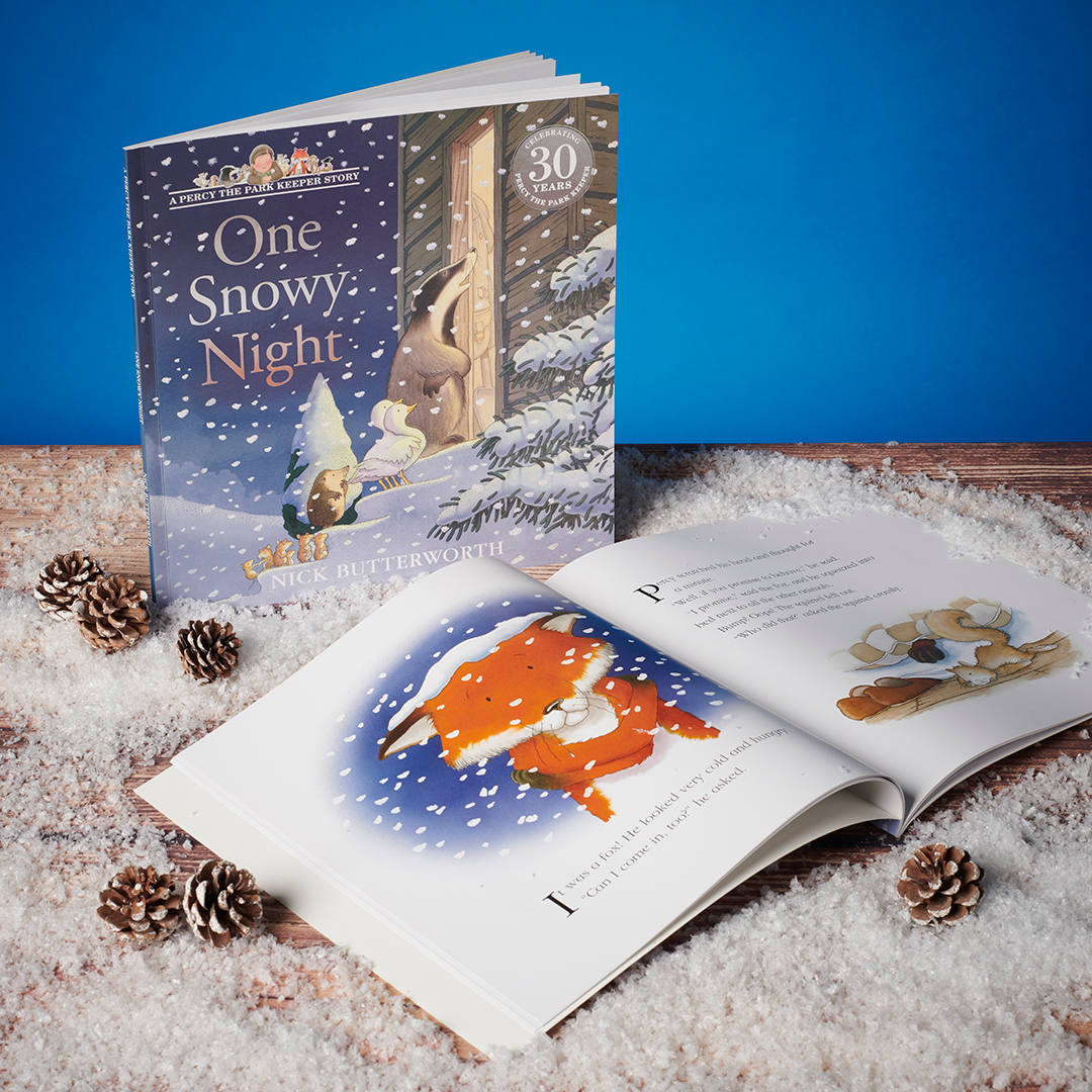 HarperCollinsCh's tweet photo. We're wishing a very Happy St Nicholas Day to all of our lovely international followers! If you can't wait for Christmas, treat yourself or a loved one to Nick Butterworth's funny and iconic story, One Snowy Night. https://t.co/9ETdyBnSdq #Percy30 https://t.co/67mT4ePYfh