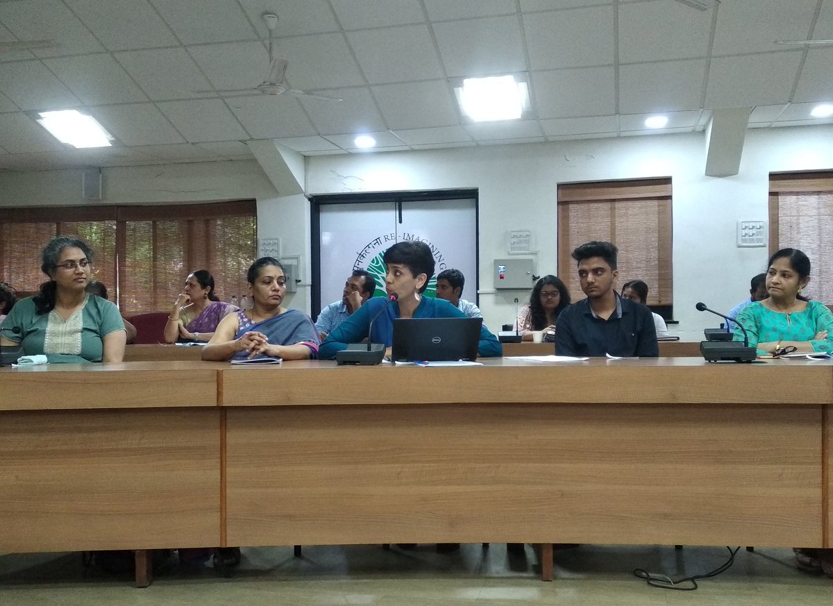 Edurafi's tweet photo. @cetei_tiss @TISSpeak Dr Meera gave a brief description of research done to understand how the CLIx modules have helped students in learning. https://t.co/PliDEaXgpd