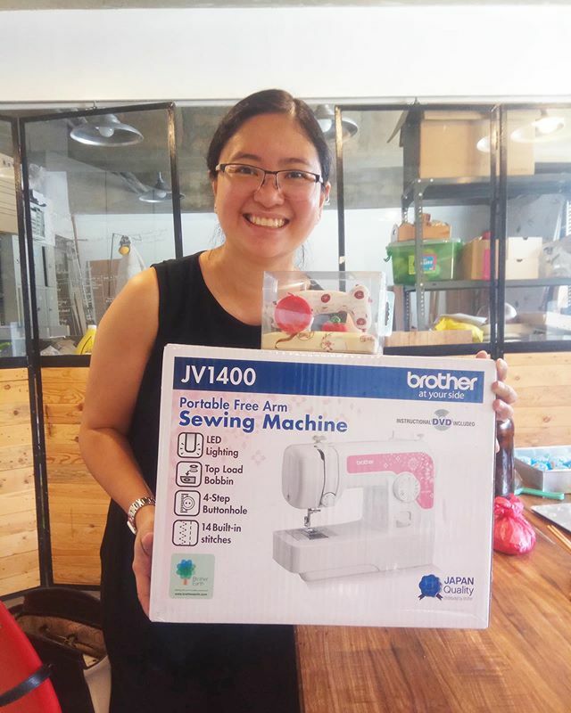 Hooray for craft-supportive life partners who gift sewing machines!!! ❤️❤️❤️ We’re so excited to see what you’ll make, <a href="/berbysworld/">ria berbano</a>!

Interested to gift a <a href="/brotherphils/">Brother Philippines</a> sewing machine this holiday season? DM us for discounts and freebies! ift.tt/2YnVTBJ