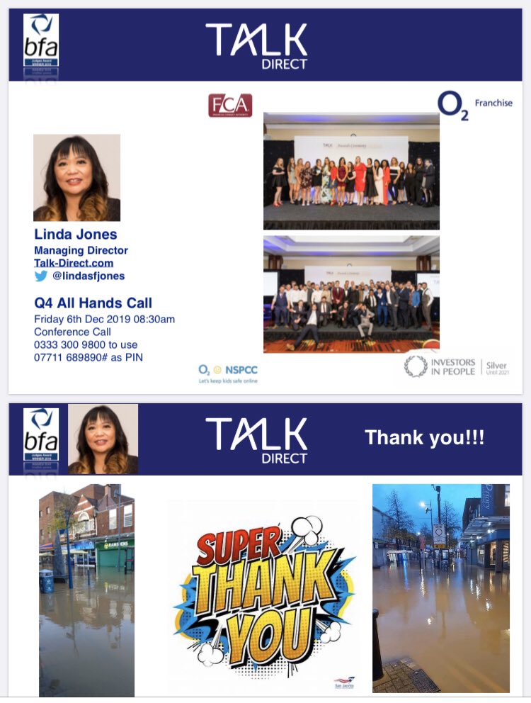 Morning team - looking forward to speaking with you all on our latest Q4 All Hands update joining by <a href="/ajleems/">Andrew Leeming</a>