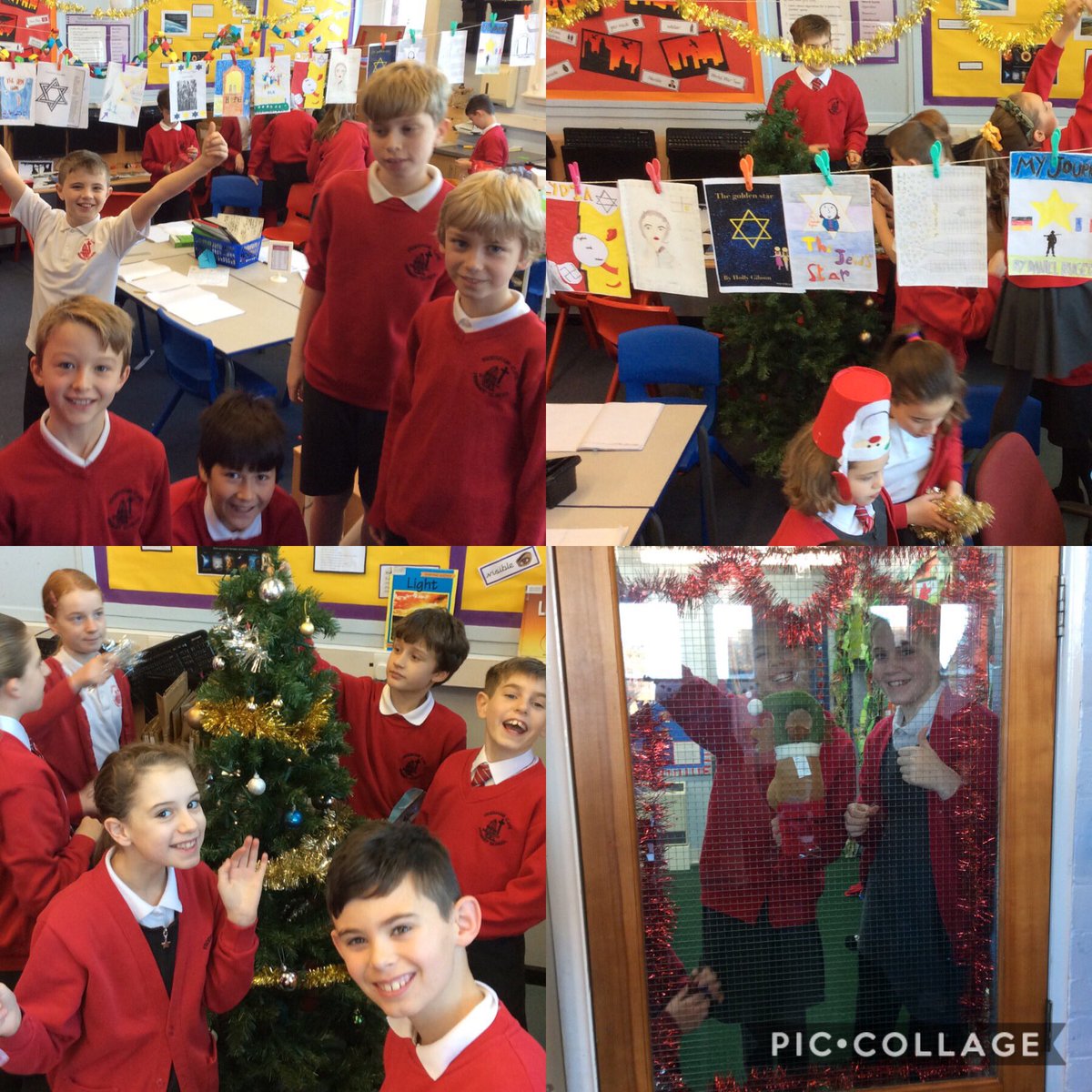 FrodshamCE's tweet photo. Our #Y6 elves enjoyed being let loose on the classroom earlier in the week! #OperationDecoration
Come &amp; visit them at #Elfridges or #SantasGrotto tonight! #ThatsAWrap 🎁✂️🎅🏻 https://t.co/ArsKrJHUGX