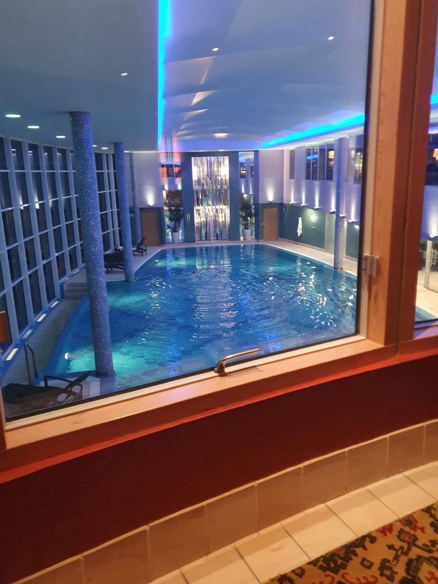 CornerstoneFELB's tweet photo. Roisin is supported by our fabulous #TeamBordersCS! She recently enjoyed some mum and daughter time relaxing at the gorgeous @stobocastle! Looks amazing! We’re all super jealous 🏰💆🏻‍♀️🏊‍♀️ 🤩💙 https://t.co/V3N196COB0