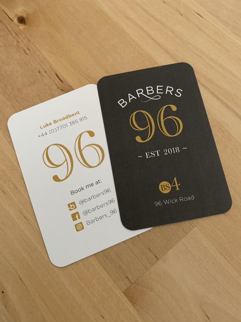 jaamed's tweet photo. Nice little branding project for my local barbers #brand #logo #print #bristol #logoinbristol #design #typography https://t.co/p5LiFpkiHP