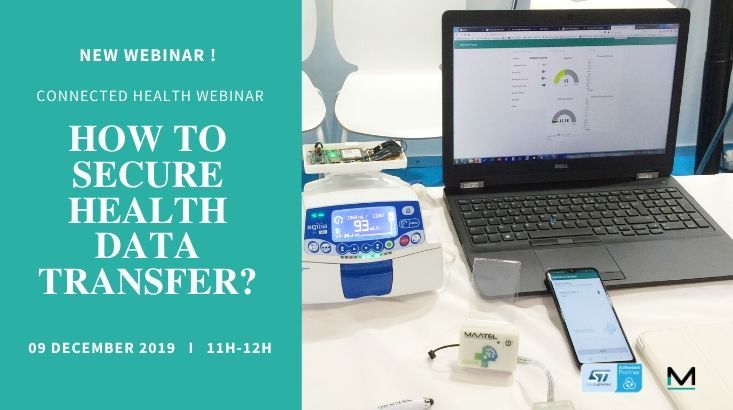 MAATEL_SAS's tweet photo. How to secure health data transfer? Discover the SERENE-IoT solution for remote patient monitoring - and how MAATEL are addressing the challenge of secure connectivity in the medical environment
--> 9 December 2019 - 11H to 12H
https://t.co/pm2v2dpBs4
 #serene #healthdata #IoT https://t.co/2ZTvGP9QRI