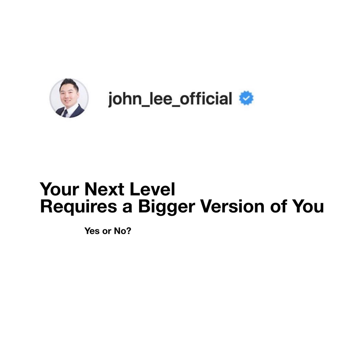 WealthDragonsUK's tweet photo. People always ask me how to achieve more in life. My answer is to become the bigger version of you. What are you doing to become the bigger you? .
#motivational #entrepreneur #business #johnlee https://t.co/xG3Zi4T0Mq