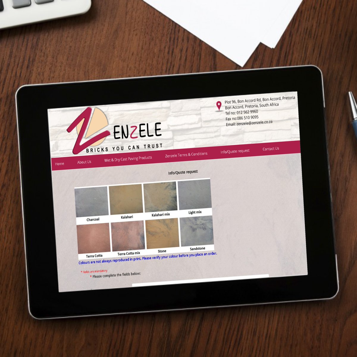 BrixZenzele's tweet photo. Visit our website today to view our full product range!

We sell &amp; deliver at wholesale prices to paving companies, builders and the DIY public.

Get in touch with us for more info! 😀
🌐 https://t.co/emrCdT5ZCw
📞 012 562 9960
💻 zenzele@zenzele.co.za https://t.co/HtDx02s1rE https://t.co/0uR3WattSE