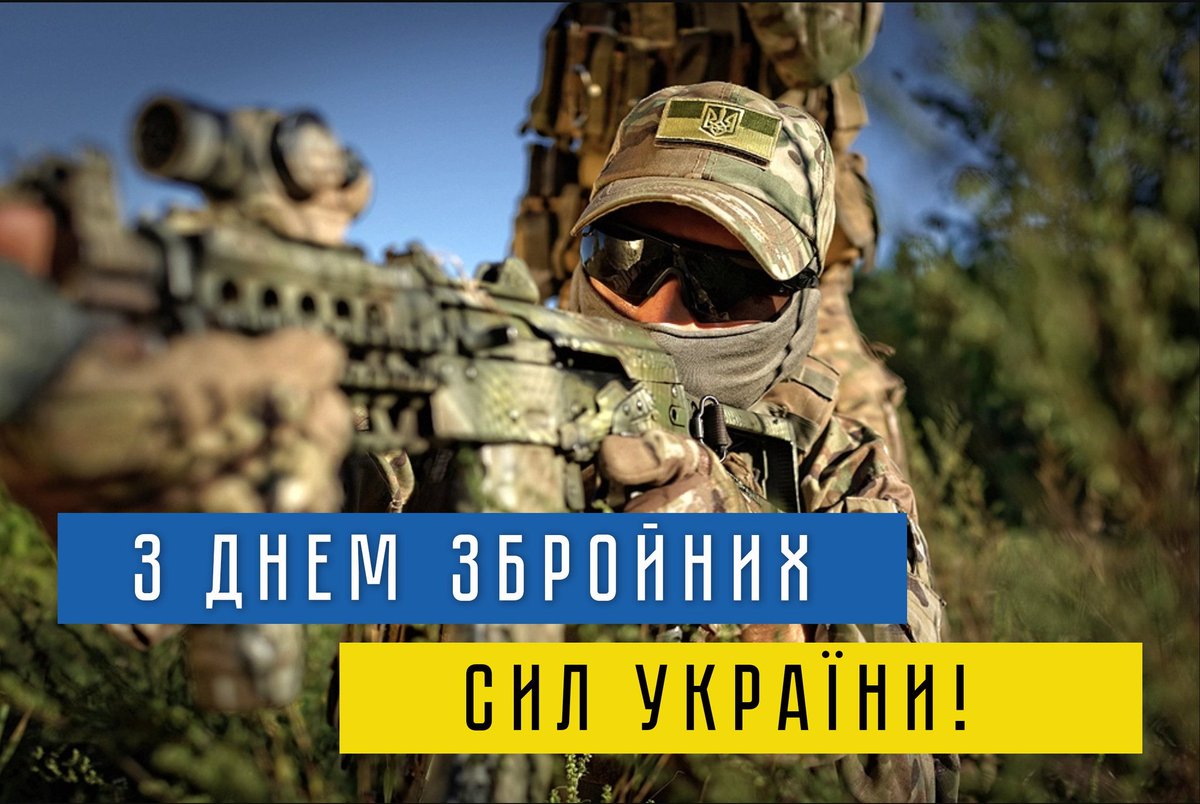 MVS_UA's tweet photo. Лицарі, захисники, бійці, козаки, воїни, вітаємо вас з Днем Збройних Сил України! 🇺🇦

Кожен ваш бойовий вихід - це наш світанок.

Мало сказати  "дякую" за вашу службу. Міцно обіймаємо кожного!

Все буде Україна від Сяну до Дону. В ріднім краї панувати не дамо нікому. 🇺🇦

#ЗСУ28 https://t.co/Pf163UHvJn