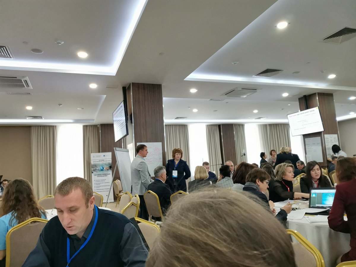 Принимаем участие в практикуме для муниципальных команд в рамках бизнес-форума "Деловой климат в России"
