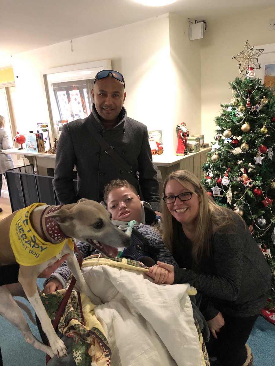 OurMaxwell14's tweet photo. Maxwell enjoying his time at chestnut Tree hospice xx https://t.co/YmDUJo5Sn7