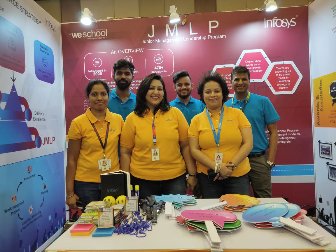 InfosysBPM's tweet photo. Our L&amp;D team is in action at the NHRD Bangalore Chapter, where it is showcasing one of the robust flagship Talent Accelerator programs. Check out our booths buzzing with displays and discussions. #learninganddevelopment #infybpm #alwaysonlearning #bestpractices #employeegrowth https://t.co/M53kAcmyDt