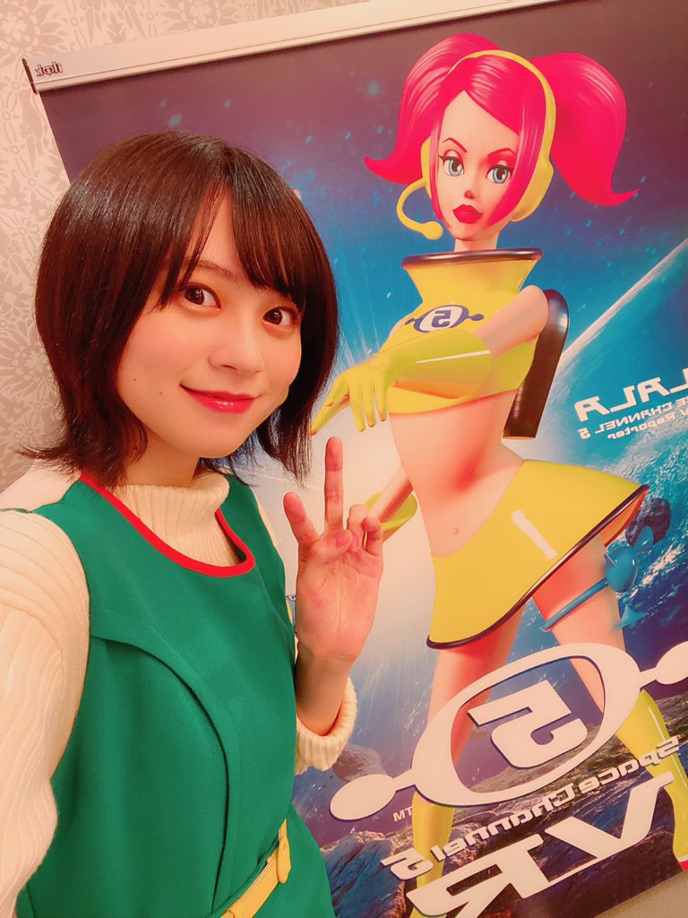 Yuki_Nakashim's tweet photo. 12/13 『スペースチャンネル5 ミーティングi in HMV&amp;BOOKS』
に出演させていただきます✨
第1回 18時～ 第2回 19時30分～
です！！
スペチャンのお話が沢山できるみたいなので…ふふふ…沢山喋りますよ…
ぜひ、遊びに来てくださいー！！
#スペースチャンネル5 https://t.co/B40nfB5rGu
