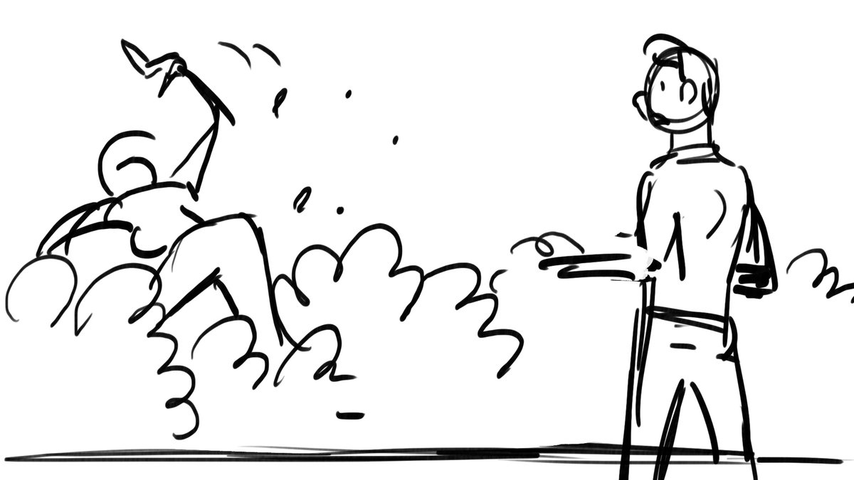I didn't get through cleaning all the frames up, but here are the remaining roughs: 