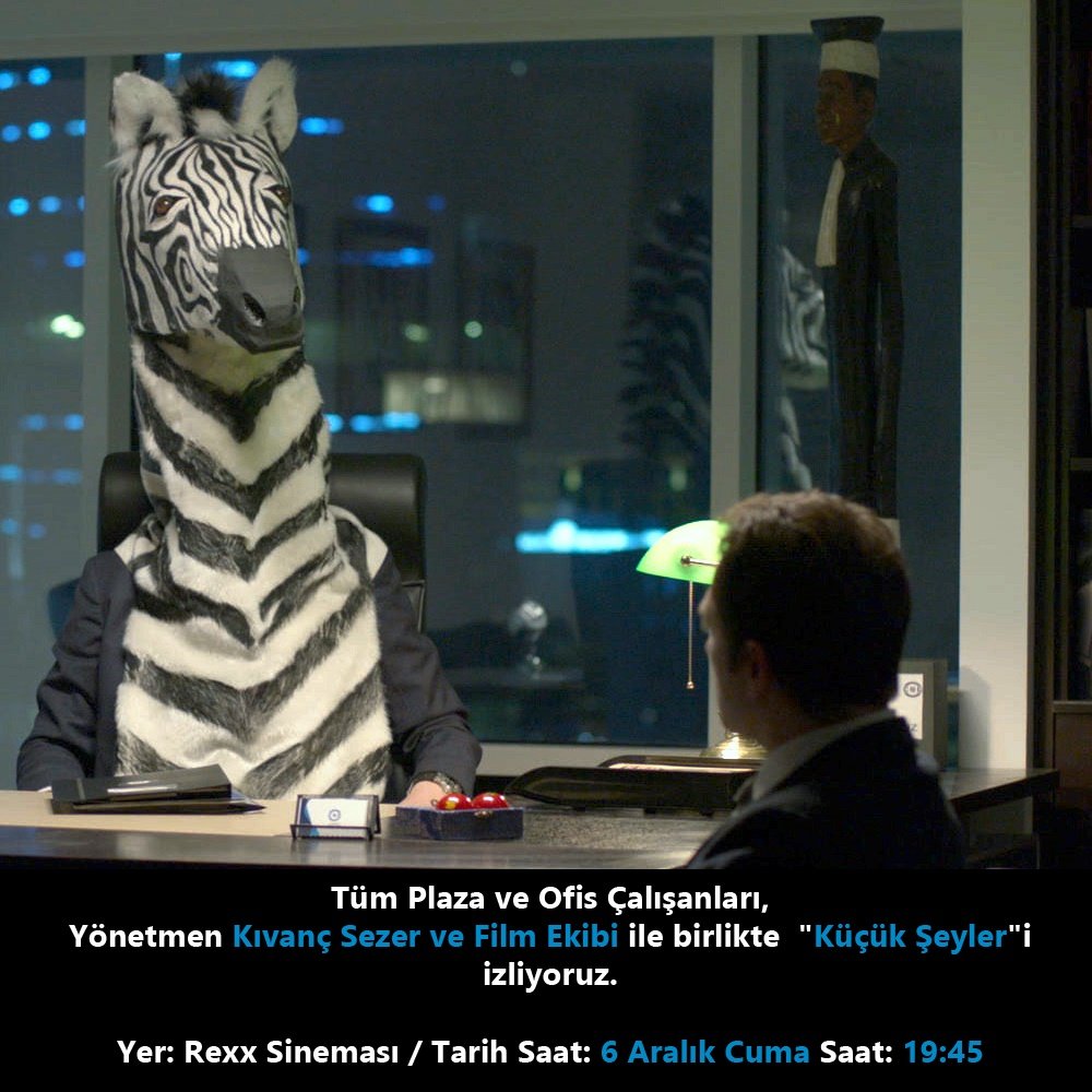 Ofiste, şantiyede,evde çalışan veya işsiz meslektaşlarımızla #KüçükŞeyler filmini yönetmen <a href="/sezerkivanc/">kivancsezer</a> ve film ekibinin katılımıyla, özel gösterimde izleyeceğiz.
<a href="/kucukseylerfilm/">Küçük Şeyler</a> 
<a href="/BeyazYakaBulsma/">Beyaz Yaka Buluşmaları</a>
 
📆 06 Aralık Cuma - 19.45
📍Rexx Sineması / Kadıköy