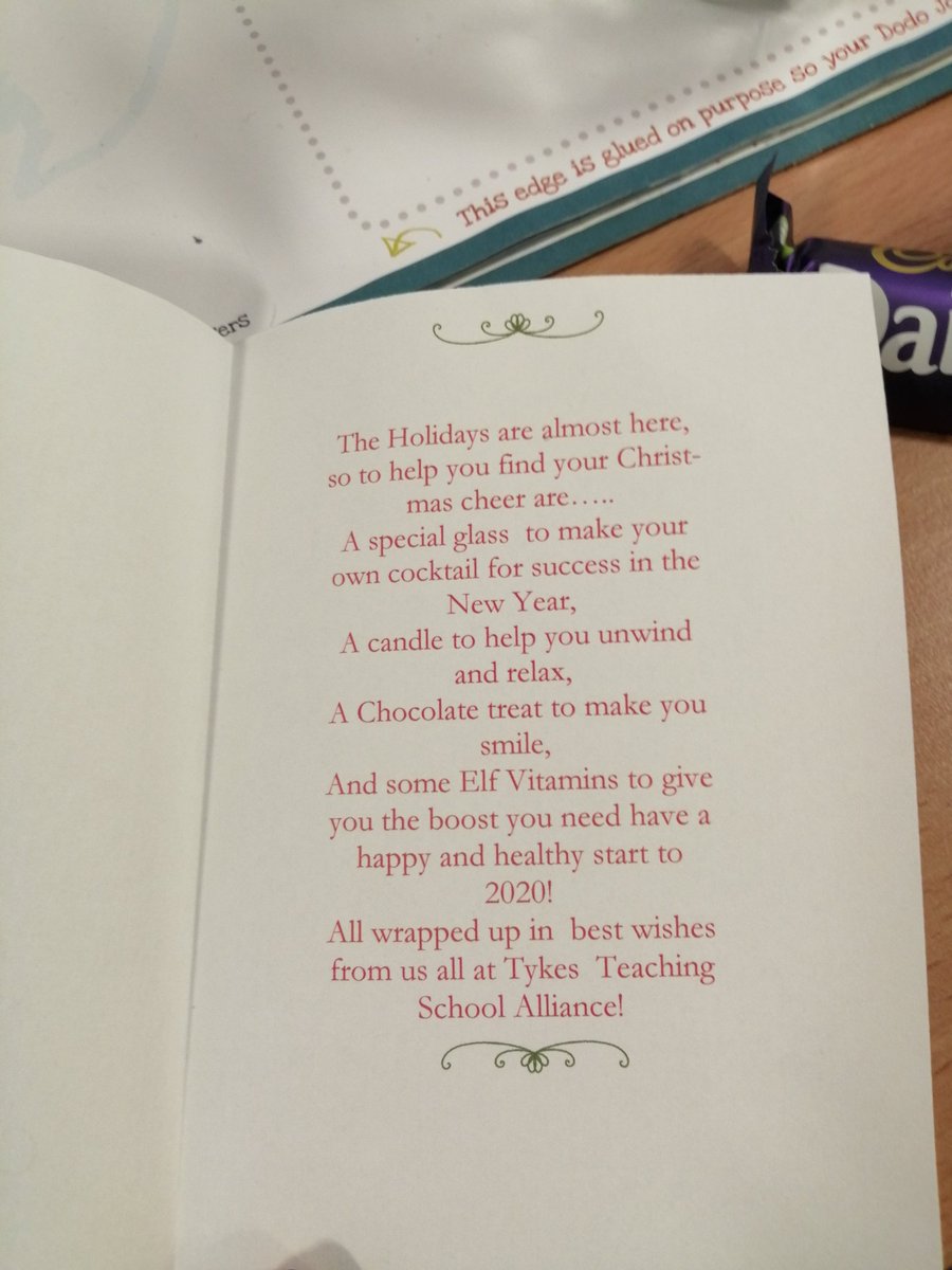 mrsjackson001's tweet photo. The best Fridays start with little gifts. #lovethis #xmasstartshere #bestsjobever #tykesteachingalliance 😍 https://t.co/ffl5KfsYHp