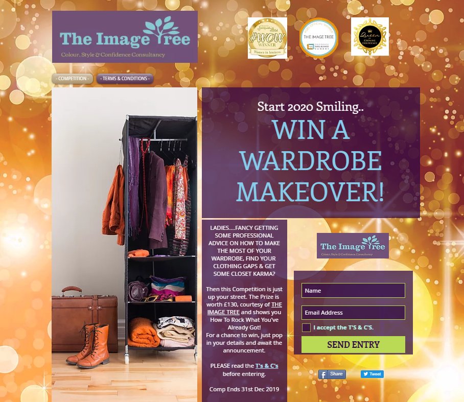 Sarlovesstyle's tweet photo. It's #Competition time! #Win a #wardrobemakeover. #winitwednesday #freebiefriday Get some closet #karma, get the most out of your #clothes, #outfits and find those gaps. #organised and #happy with #TheImageTree https://t.co/0Ku6twEHlZ  T's &amp; C's apply. #Derby #Derbyshire https://t.co/ecJJ3KQTm6