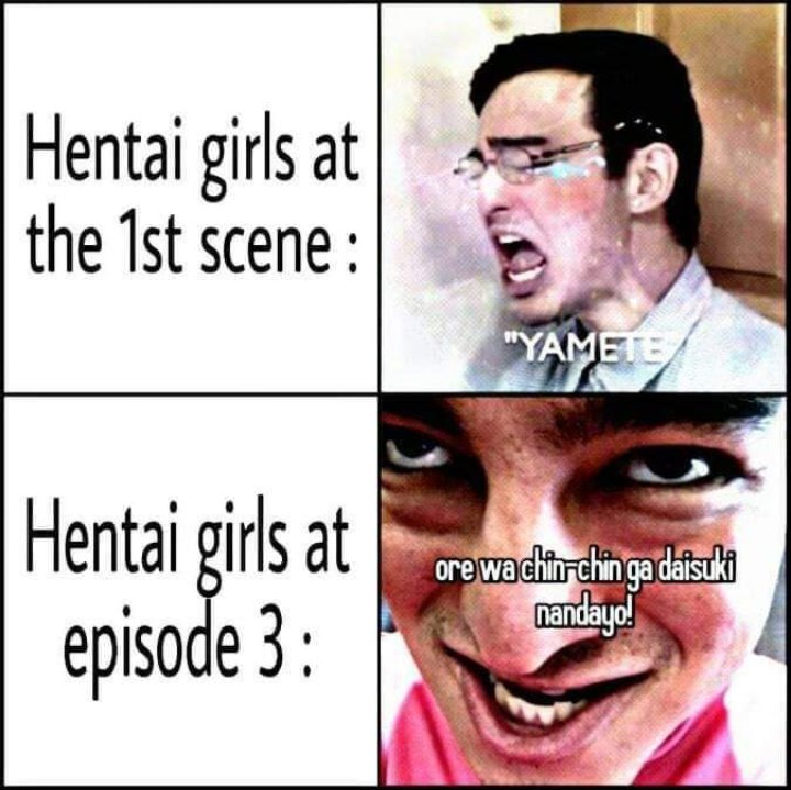 HenChan69's tweet photo. Typical hentai girls
#collected #anime #MEMES #hentai https://t.co/pm5u78YwI6