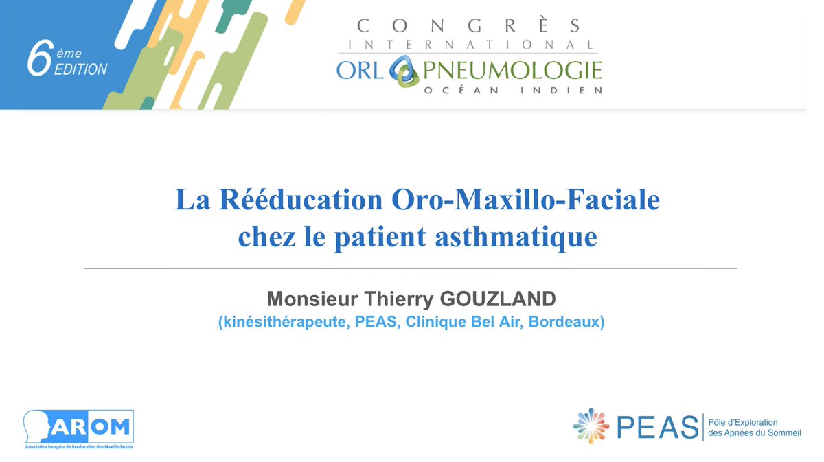 ThierryGouzland's tweet photo. L’AROM présente au 6ème Cop OI, Congrès Orl et Pneumologie de l’Océan Indien avec 2 communications.
Merci aux organisateurs pour cet interessant et superbe congrès!
#AROM
#ROMF https://t.co/wtYpwJ7TMd
