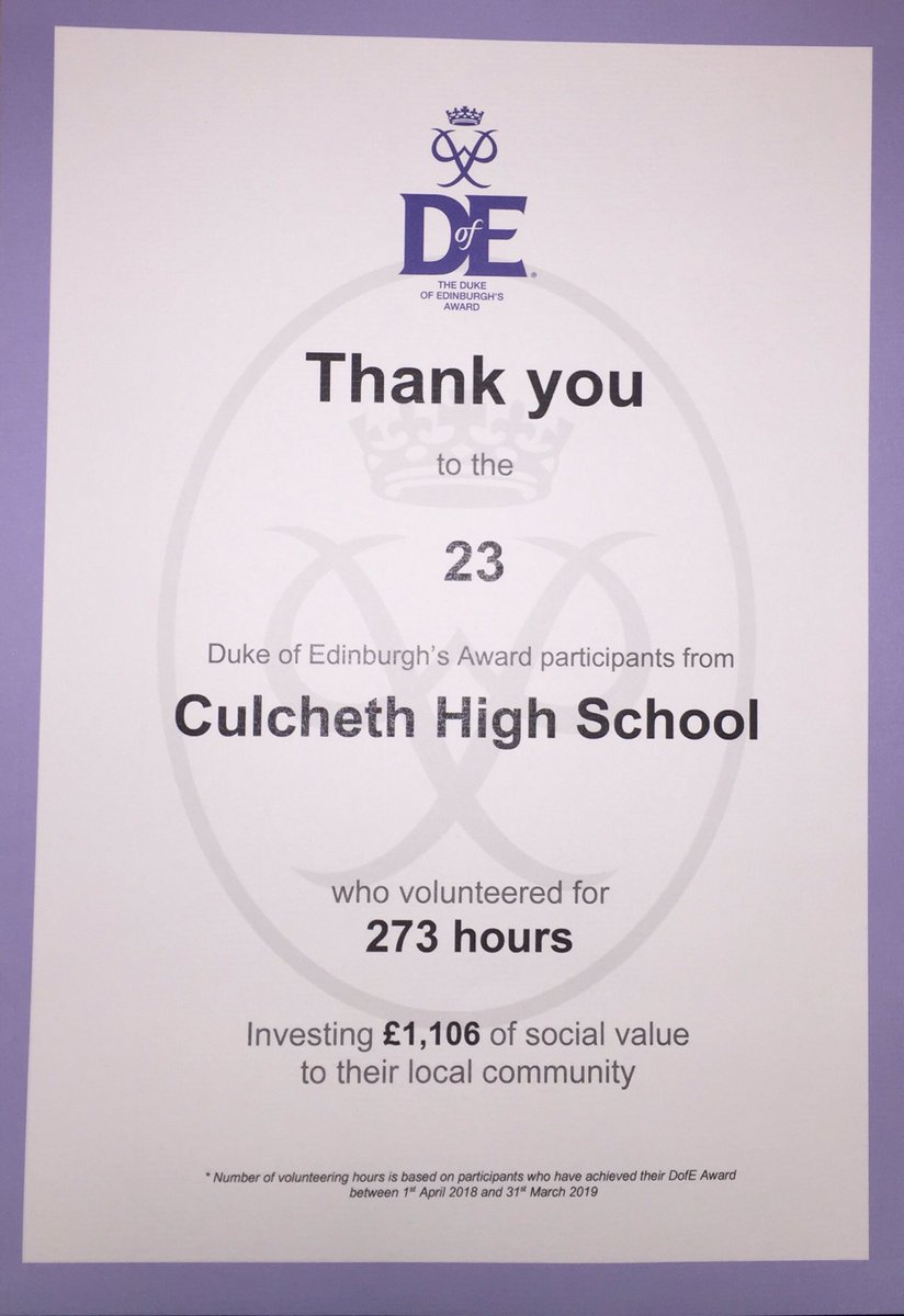 chsoutdoored's tweet photo. Thank you @DofENorth for an inspiring conference yesterday and for the recognition to our students for their volunteering over the past year. #dofe #volunteer #wearechs https://t.co/5Aeq6UxlLq
