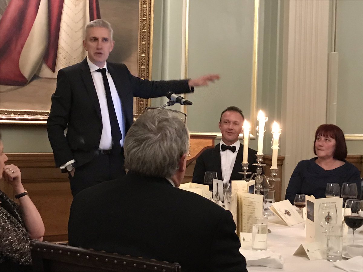 Carolyn_CIPFA's tweet photo. I had the pleasure of attending as a guest the Society of County Treasurer’s dinner last night, hosted by the President Gary Fielding with guest speaker Richard Bilton, a really lovely evening @Carolyn_CIPFA https://t.co/Meg9sfkviO