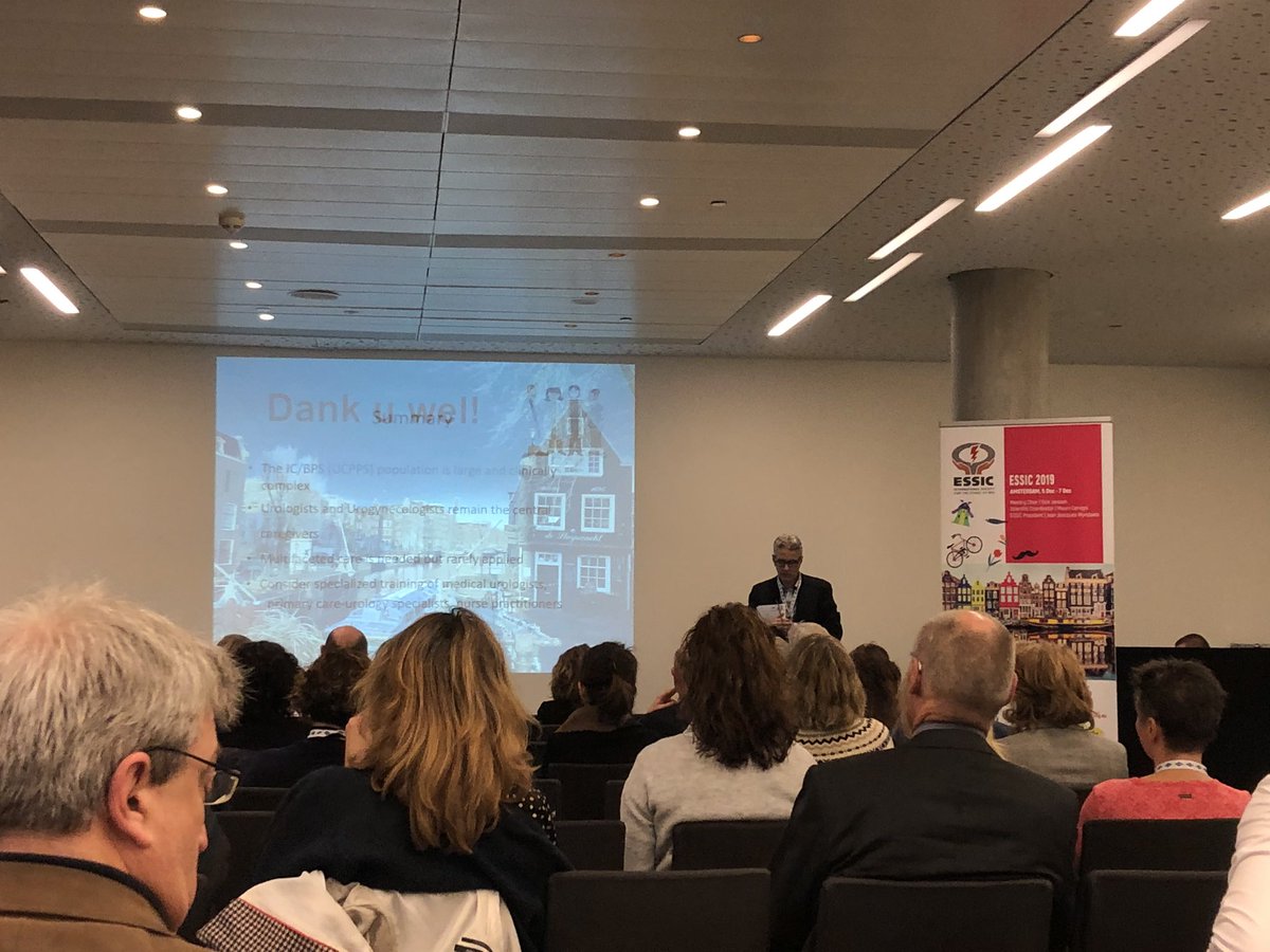 jilly_bond's tweet photo. Dr Rob Moldwin summarises role of Urologist in BPS: “We need to look beyond the bladder” 🙌 #ESSIC2019 https://t.co/BRlEbioRVF