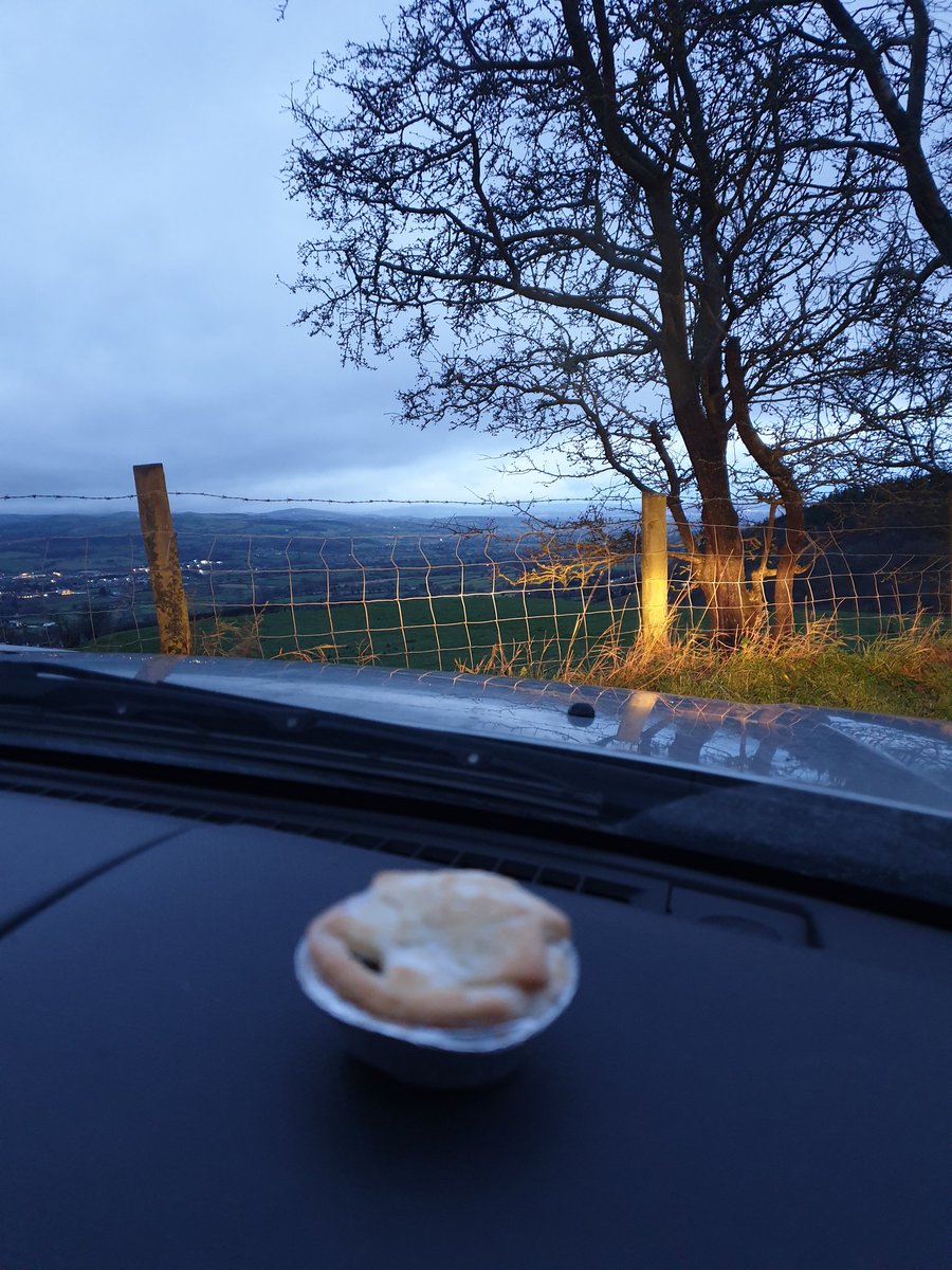 HW_Neurophysio's tweet photo. Cheeky mince pie (mini, I must add) on my commute this morning.

#commutewithaview #workinginwales
#festive https://t.co/1qd4npfNXx