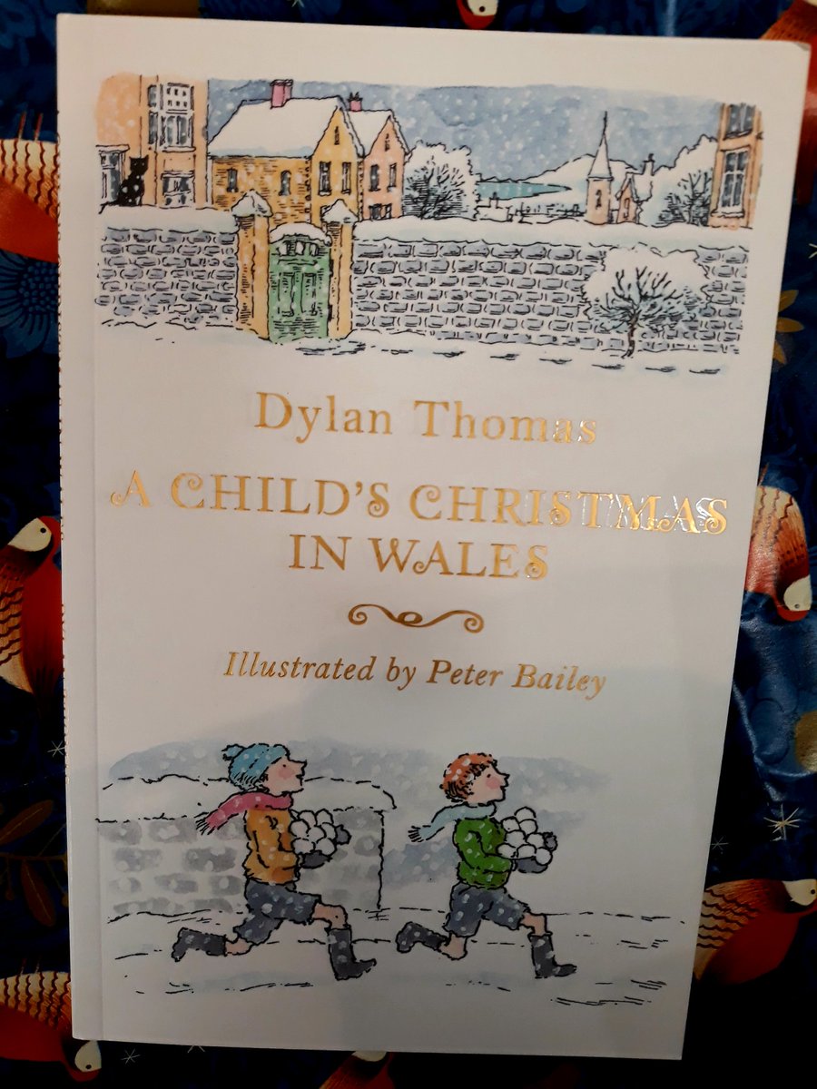 SReadBooks's tweet photo. '...I can never remember whether it snowed for six days and six nights when I was twelve or whether it snowed for twelve days and twelve nights when I was six' #DylanThomas #PeterBailey Day 6 #SamReadAdventCalendar https://t.co/JNk1q7eYQl