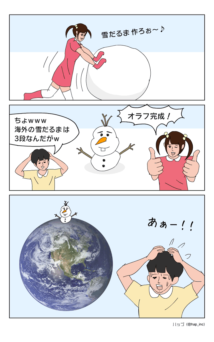 雪だるま 