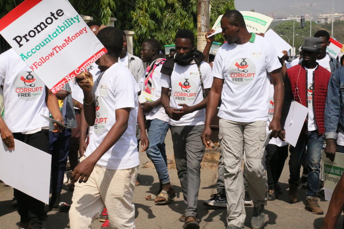 CDDWestAfrica's tweet photo. We are #UnitedAgainstCorruption!
Let's all resist, discourage and report corrupt practices.
#UnitedAgainstCorruptionNG
#ExpelCorruption
#SocialActionNG
@macfound @UNODC @SocialActionNg @UNDP https://t.co/1A896gz7Qj