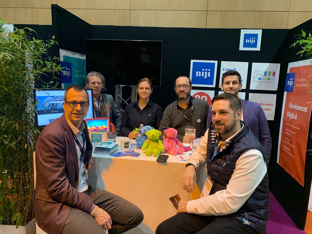 PDoudous's tweet image. Nous sommes très heureux de participer à #DigitalTechConférence au @LeCouventRennes au côté de notre partenaire @Niji_Digital . Nous présentons , en avant-première, notre nouvelle version de notre #seriousgame #HérosCestToi!
@metropolerennes #innovation #santé #numerique