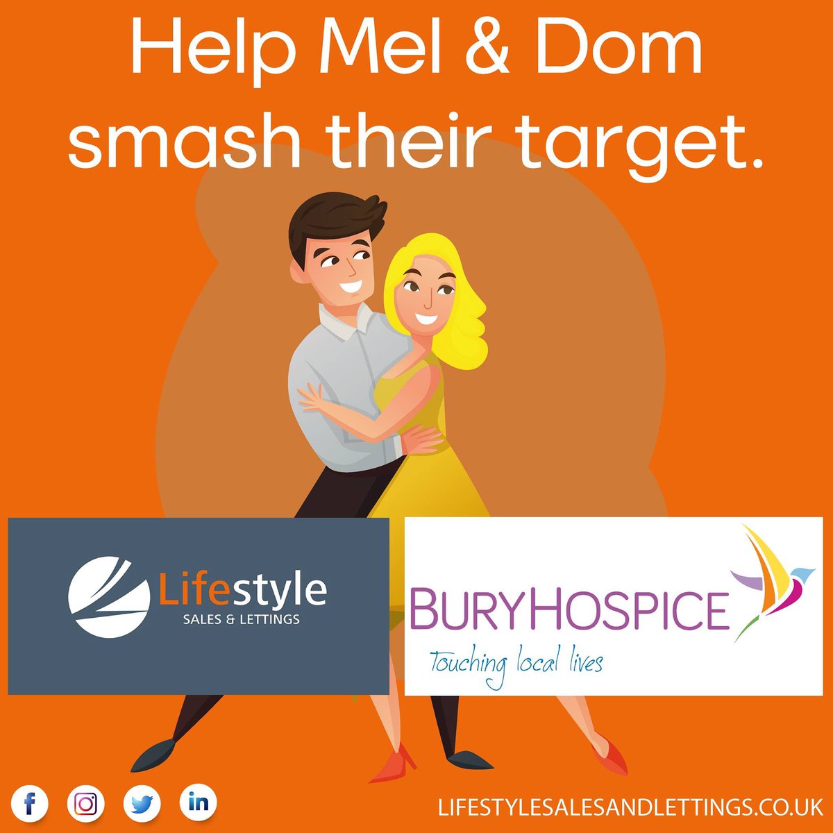 🕺

This weekend myself and Dom@are dancing for <a href="/BuryHospice/">Bury Hospice</a> at Longfield Suite. 

We are well on our way to smash our target but your donation would be much appreciated. 

Click the link below to donate ⬇️⬇️⬇️

ow.ly/UapF50xtspd

The Best of Bury