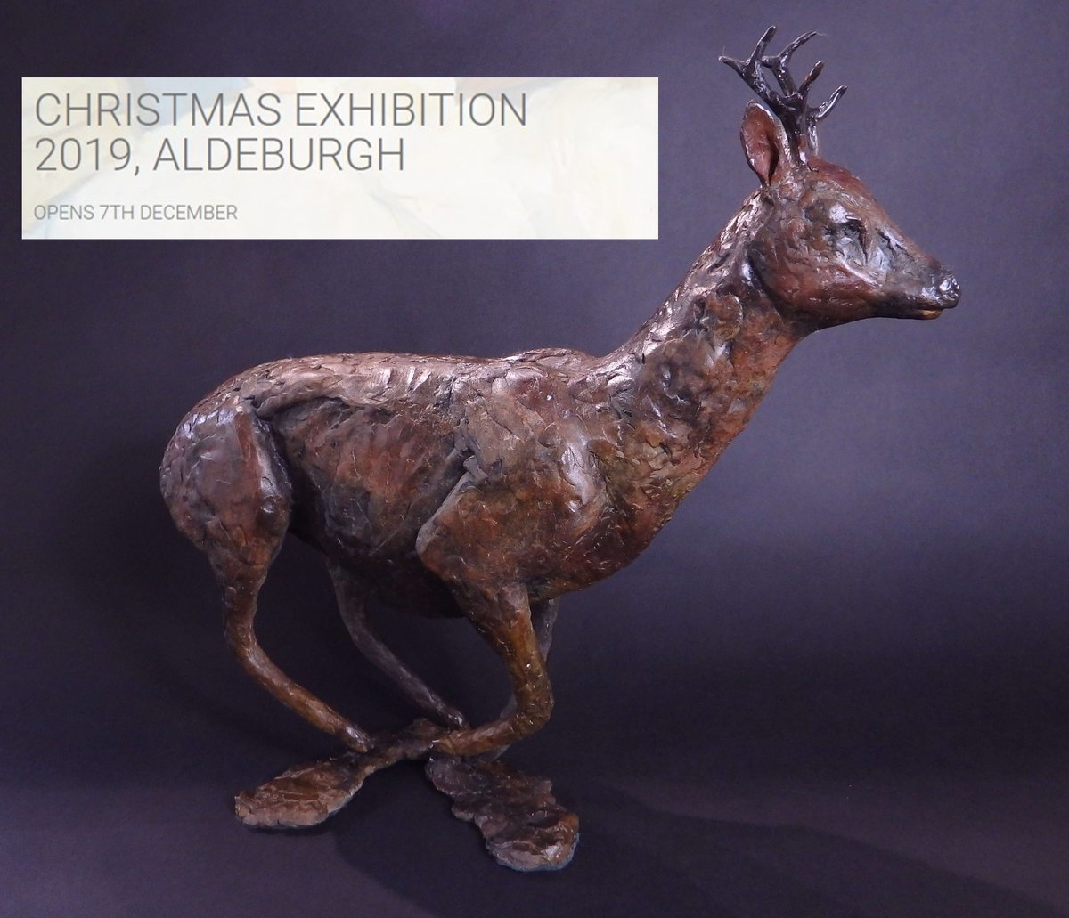 ElliotChanner's tweet image. Thompson’s Aldeburgh Christmas Exhibition opens on tomorrow.
@ThompsonsGall #thompsonsgallery #aldeburgh #suffolk #artexhibition #gallery #artcollector #interiordesign #roebuck #bronze #sculpture #contemporaryart #suffolkgallery #christmas #christmasexhibition