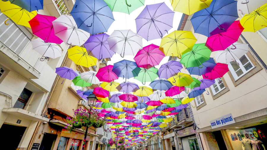Visit Portugal On Twitter The World S Most Beautiful Streets Feature Streets Of Agueda During Agitagueda Pt Art Festival Umbrella Sky Project Https T Co 3b3kzhwrgv Via Cnntravel Portugal Travel Traveltips Info Https T Co Oj7jcitpye