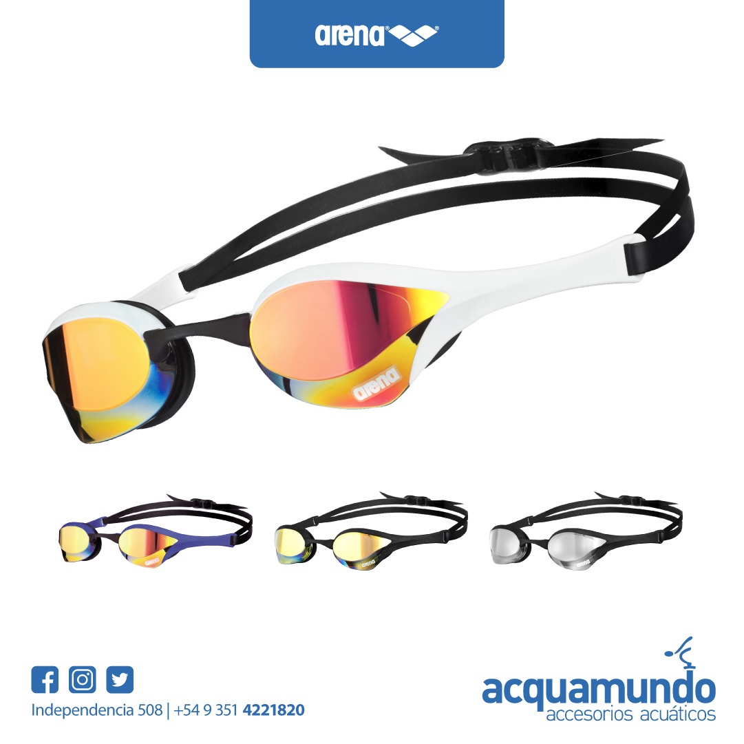 AcquamundoN's tweet photo. #Antiparras para cada estilo

#Cobra Ultra Mirror 🤩 para Nadadores de Alta Performance 🏊‍♂

Ideal para Aguas Abiertas 🏊‍♀por sus lentes espejados que protegen de los UV y reflejos molesto☀

Busca la tuya en Independencia 508, Nueva Córdoba🛍
Seguinos en nuestras Redes https://t.co/tjXstgHSrT