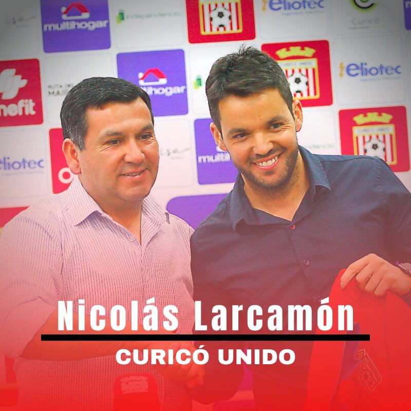 zona_depor's tweet photo. Nicolás Larcamón arribó a Curicó Unido 🔴⚪️ luego de la abrupta salida de Hugo Vilches. El Dt argentino dijo que espera consolidar al equipo albirrojo en la primera división del fútbol chileno 🇨🇱

#ZonaD
#CuricóUnido
#fútbol https://t.co/HQeXonOzRy