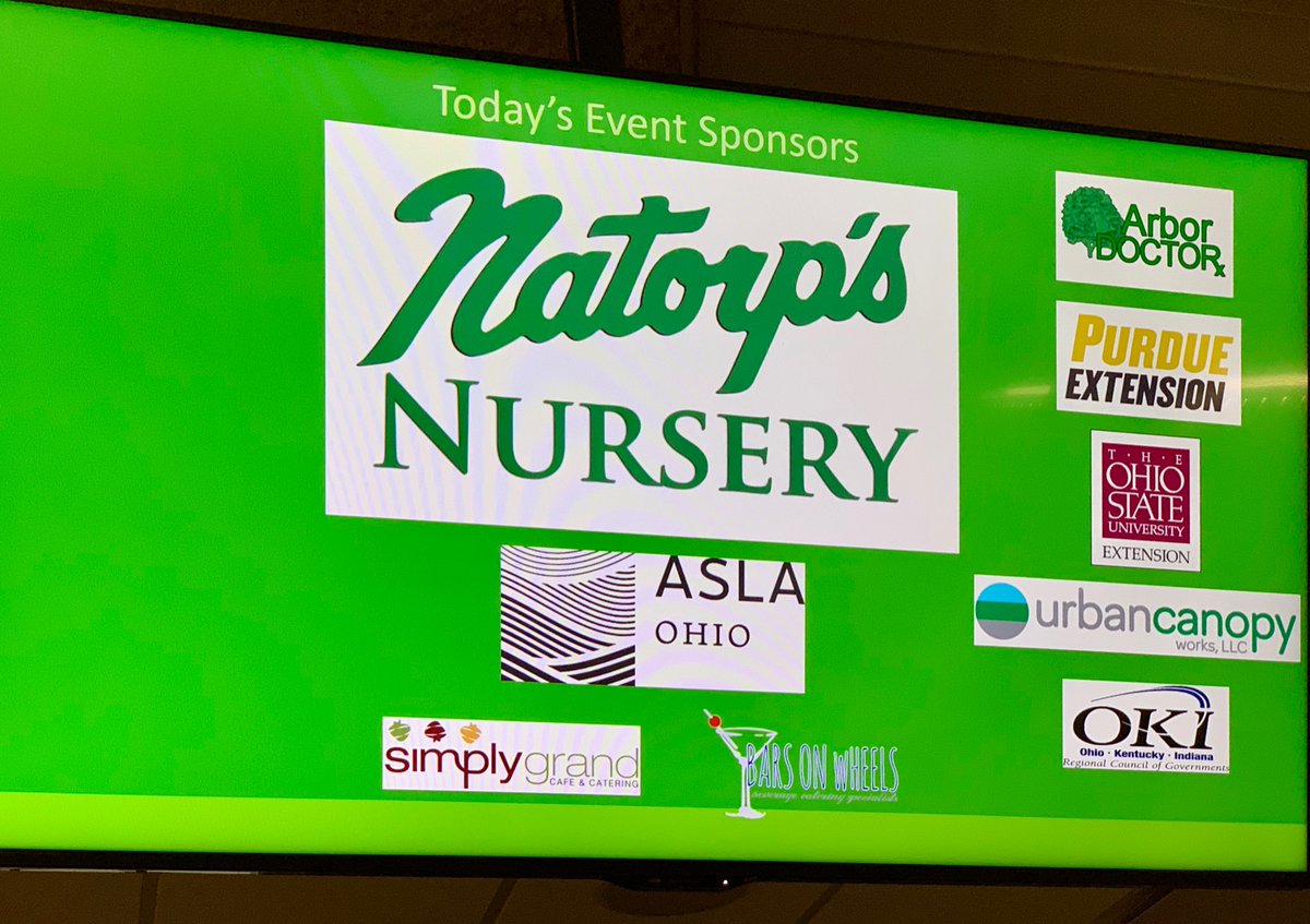 We’ve had a great turnout for our 1st Annual Regional Tree Canopy Professionals Seminar! #treecanopy #takingroot #urbanforestry