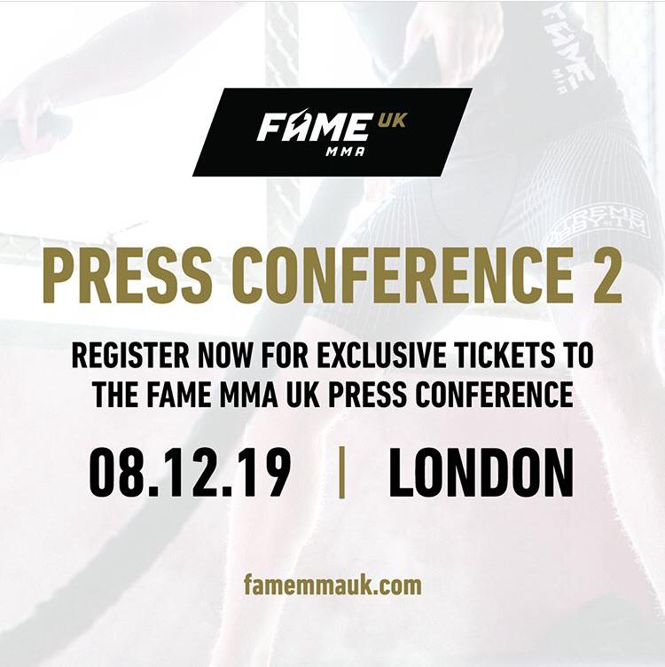 Only 2 days away!! We cannot wait!!

FAME MMA UK PRESS CONFERENCE

If you haven't got your tickets already, get them now! We'll see you there 🥊⭐️😚

#famemma #pressconference #london #finesseringgirls #models #sports #mma #uk

@famemmauk